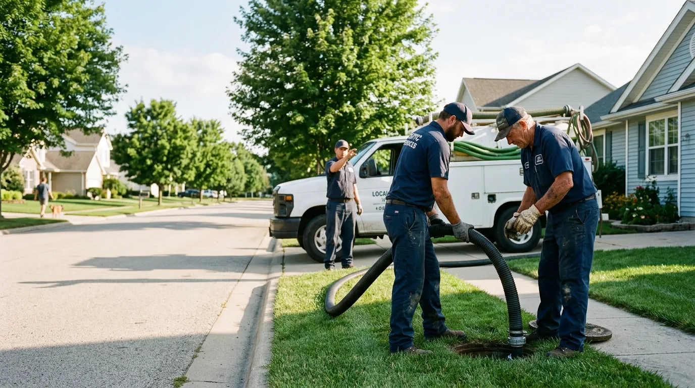 Septic Tank Cleaning in Mount Calvary, WI
